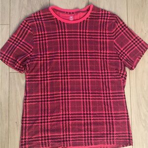 Men’s INC Tee in green and black. Size large